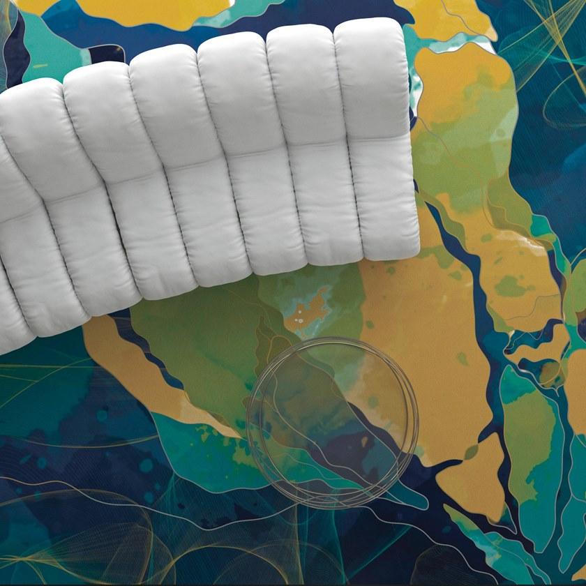 YO2 Прямоугольный коврик из полиамида с рисунком Digest trims sun-id-1349940 - Вид №1