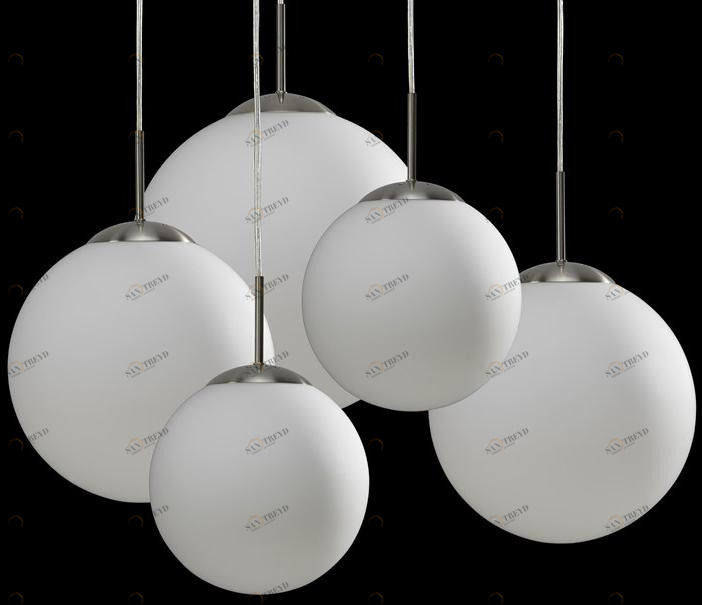 LUNOO Подвесной светильник с галогеном прямого света в стекле sun-id-1438851