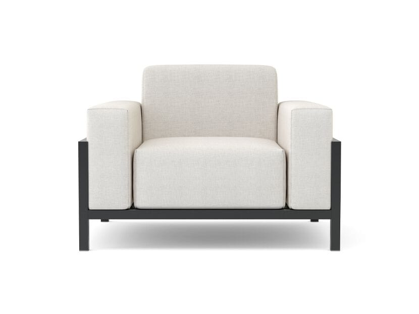 Тканевое садовое кресло с подлокотниками для контракта Walters More Comfort ARCH-00116717 - Вид №1