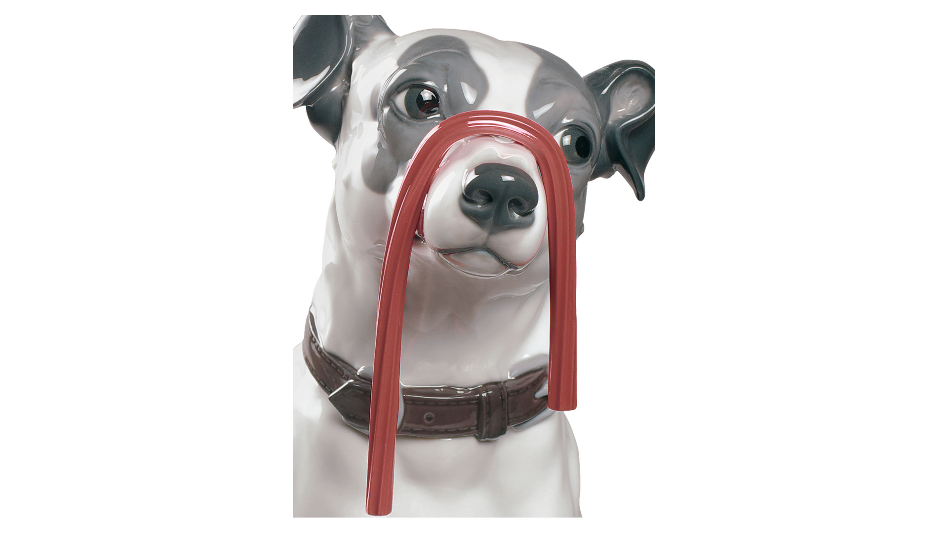 10669077 LLADRO Фигурка Lladro "Джек-рассел с лакрицей" 27х34см Фарфор Lladró  - Вид №1