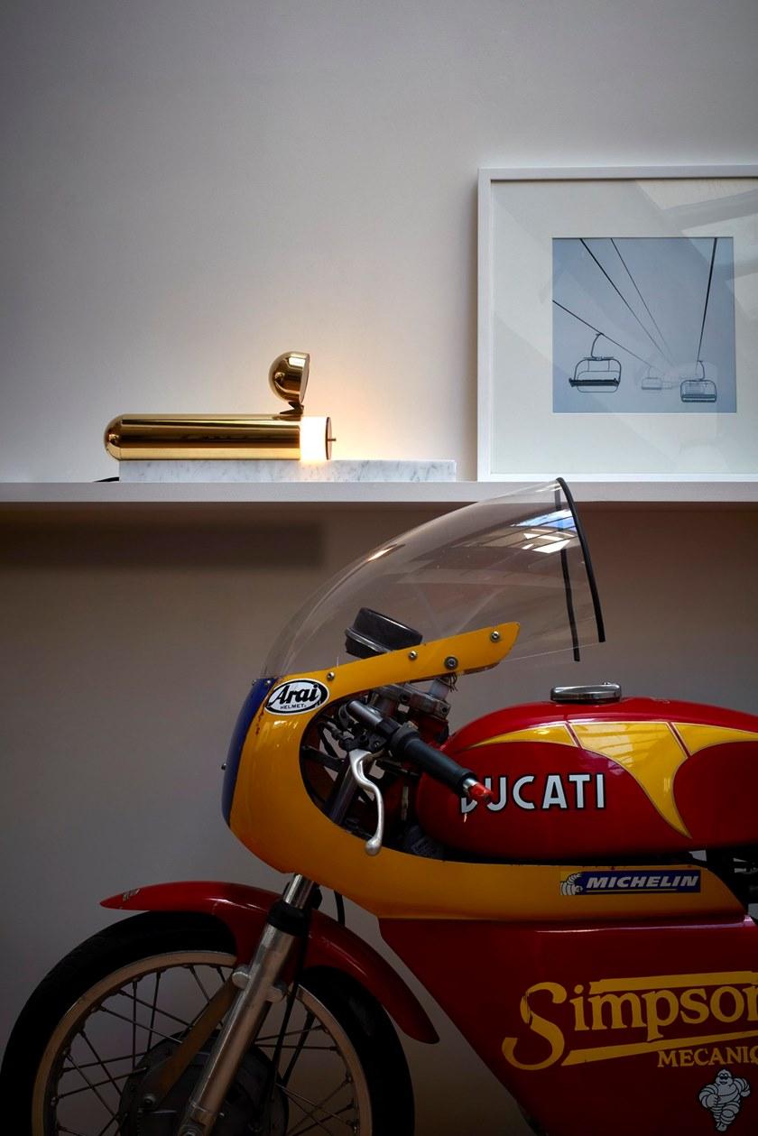 DCW éditions Настольная светодиодная лампа из латуни Isp sun-id-1472933 - Вид №2