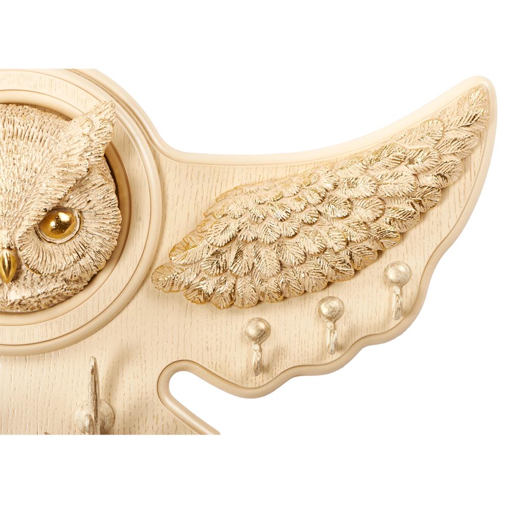 11507 Вешалка настенная Bubo Айвори Антик Слоновая Кость BOGACHO 4627138184677 - Вид №5