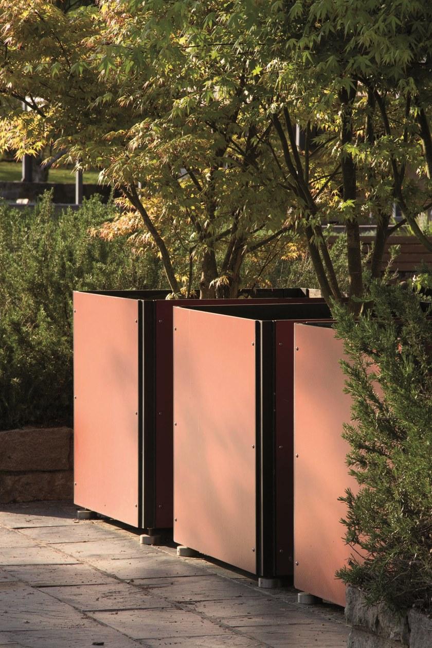 URBIDERMIS Квадратный кашпо для общественных мест sun-id-1414788 - Вид №1