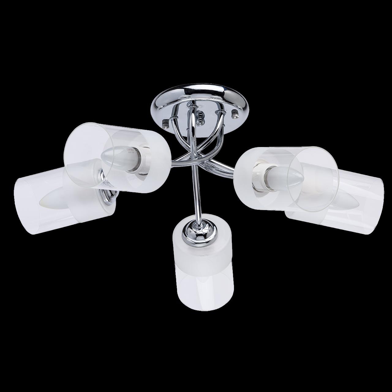 Потолочная люстра De Markt City Олимпия 638014005 DE MARKT ОЛИМПИЯ 278970 Хром - Вид №1