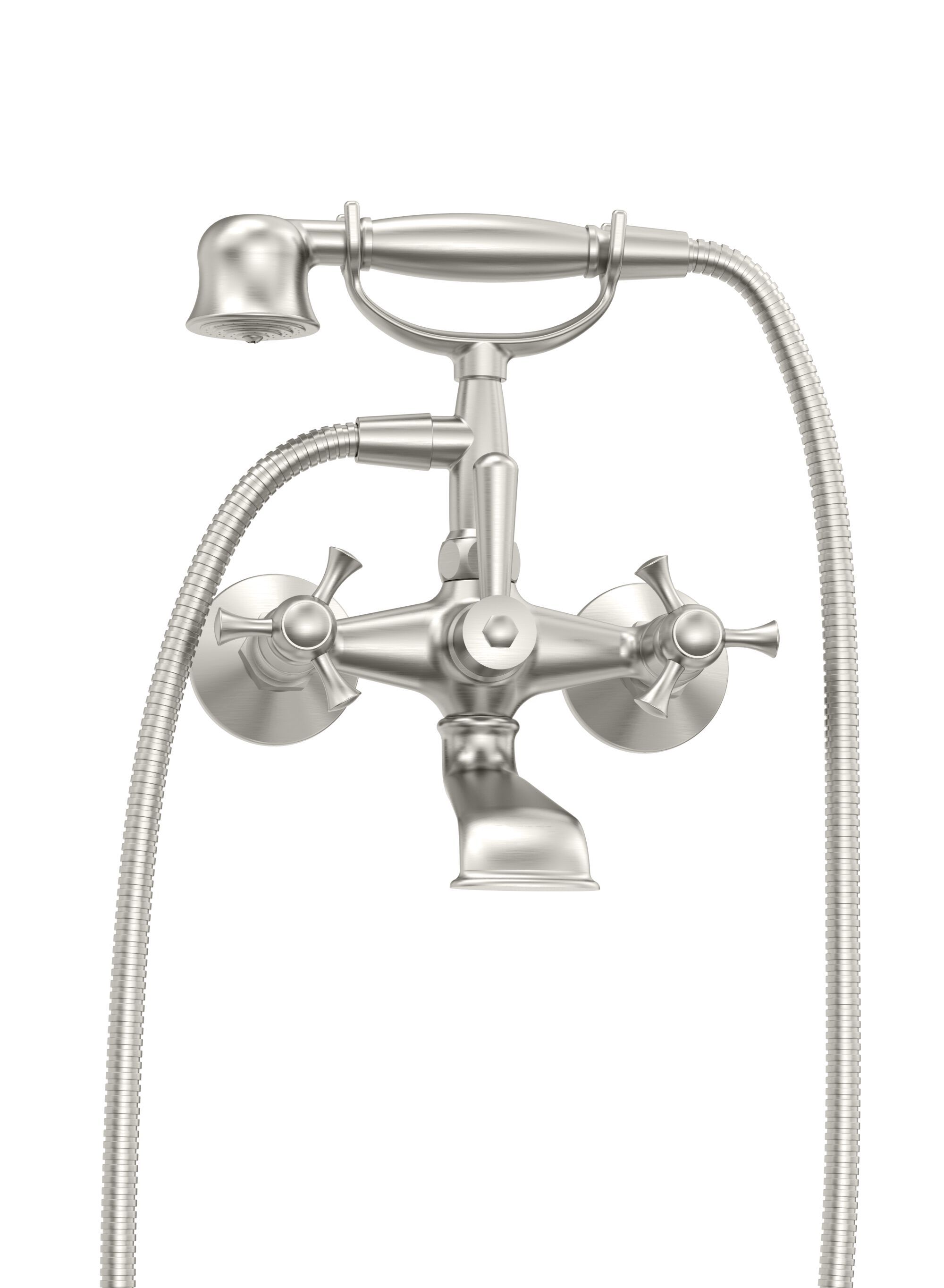 Настенный наружный смеситель для ванны с ручным душем BARIL Eva B71 ARCH-00019559 - Вид №1