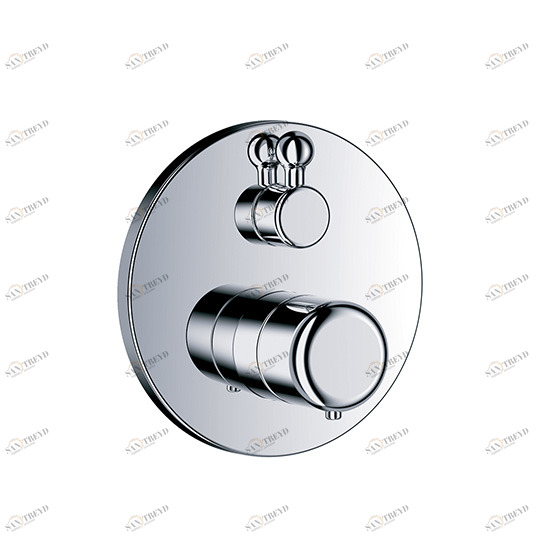 Термостат для душа скрытого монтажа ½" с запорным вентилем JOERGER Albano 611.40.360.000