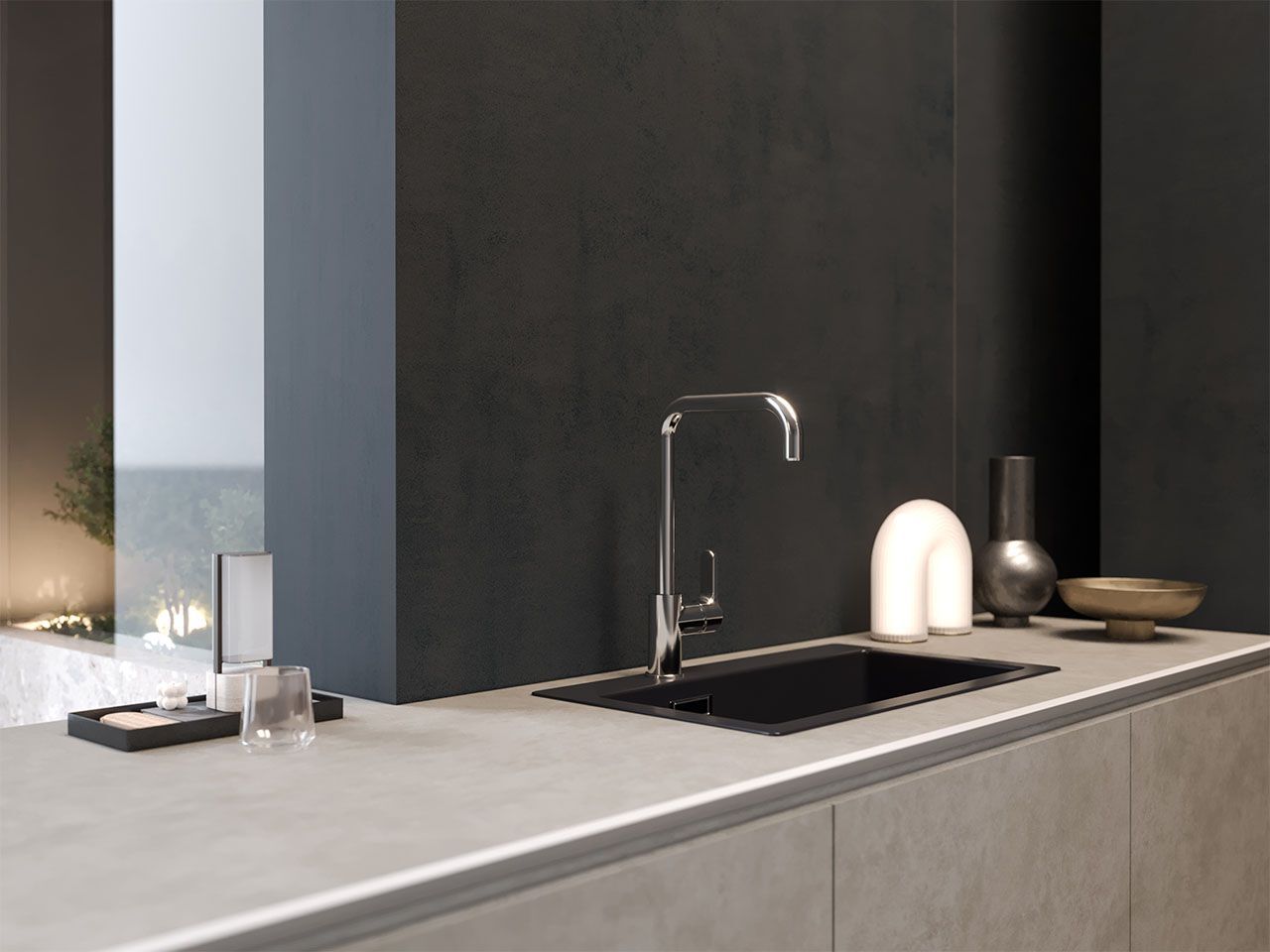 Отделка мебели / столешницы из керамогранита Kaleseramik плиты ARCH-00055935 - Вид №1