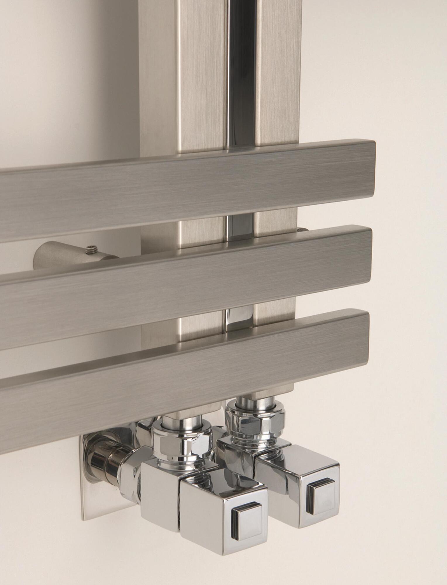 Полотенцесушитель Hammam UNO Stainless steel  комбинированный; электрический или водяной Сталь  - Вид №27