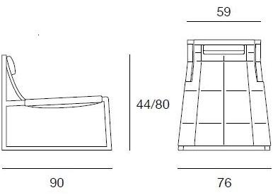 Pacini & Cappellini Кресло в коже  5439  - Вид №1