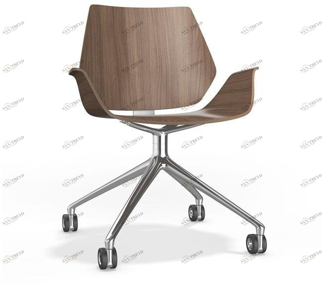 Casala Кресло вращающееся на козелке с подлокотниками Centuro vi 1960/10-11