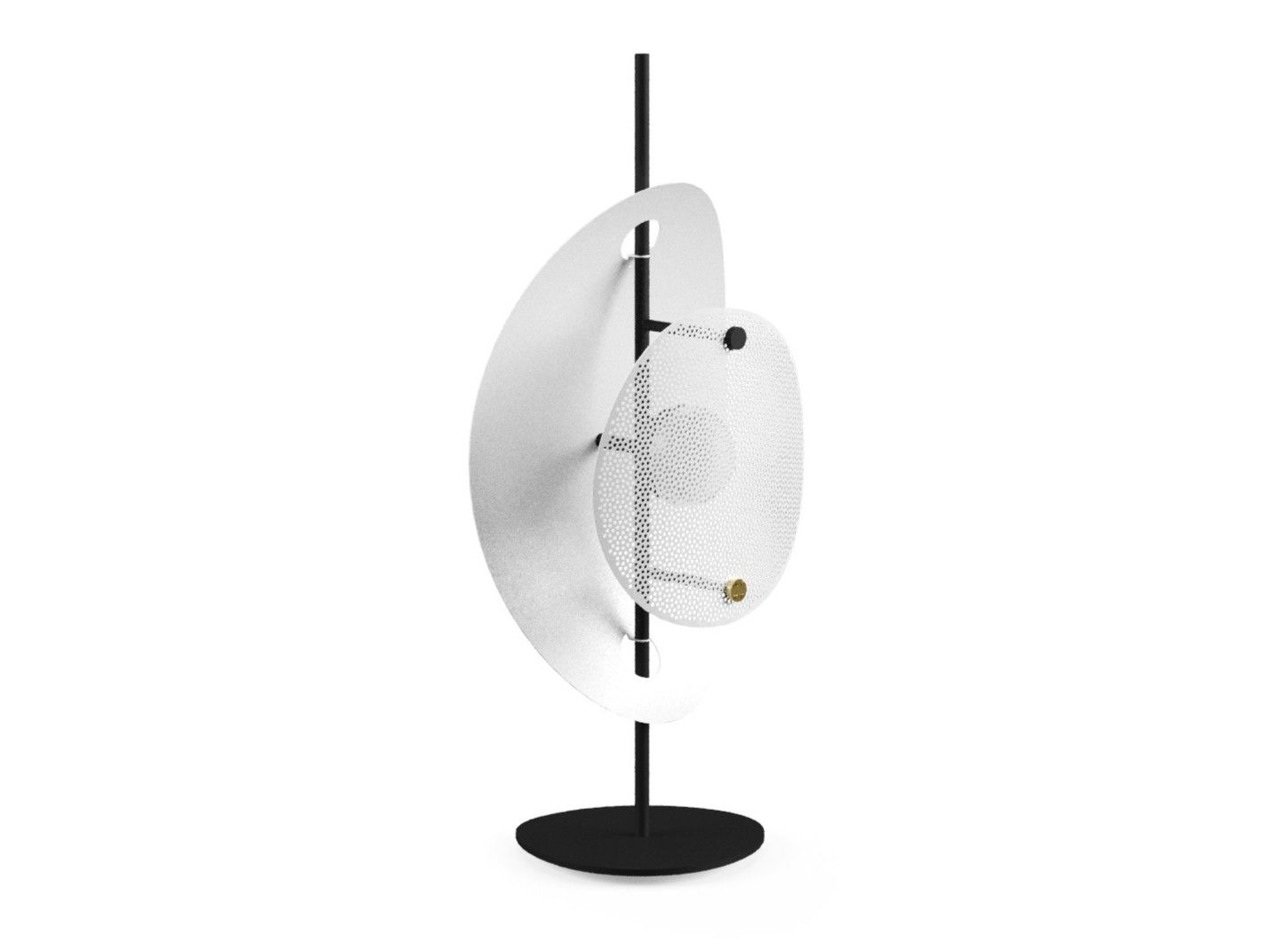 Стальная светодиодная настольная лампа Liu Jo Living Collection Corolle ARCH-00044305 - Вид №1