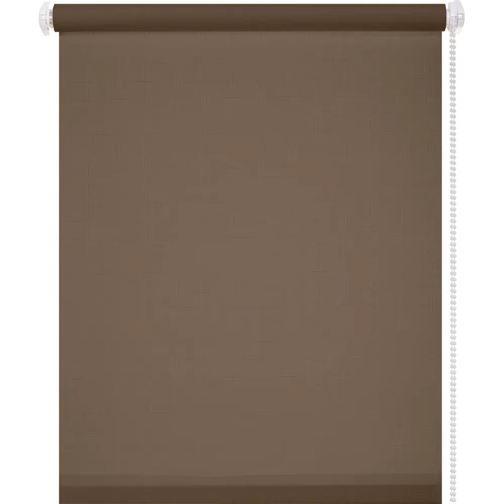 Штора рулонная Inspire Шантунг 70x160 см коричневая 82668401 STLM-2193246 - Вид №1