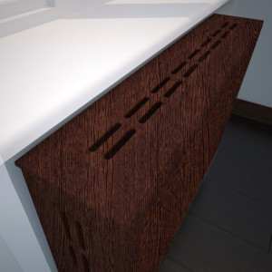 Крышка для экрана 120 см универсальная венге STELLA STSR-1058