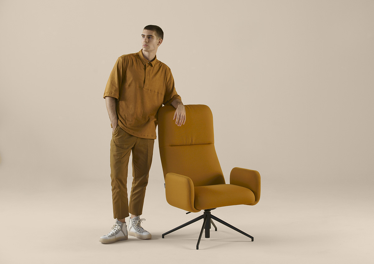 095228 Поворотное кресло 348.65.4 SANCAL Elle - Вид №2