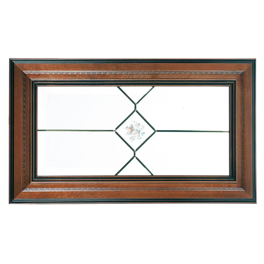 Витрина для шкафа Delinia «Прованс» 60x35 см, массив ясеня, цвет бежевый STLM-2026968