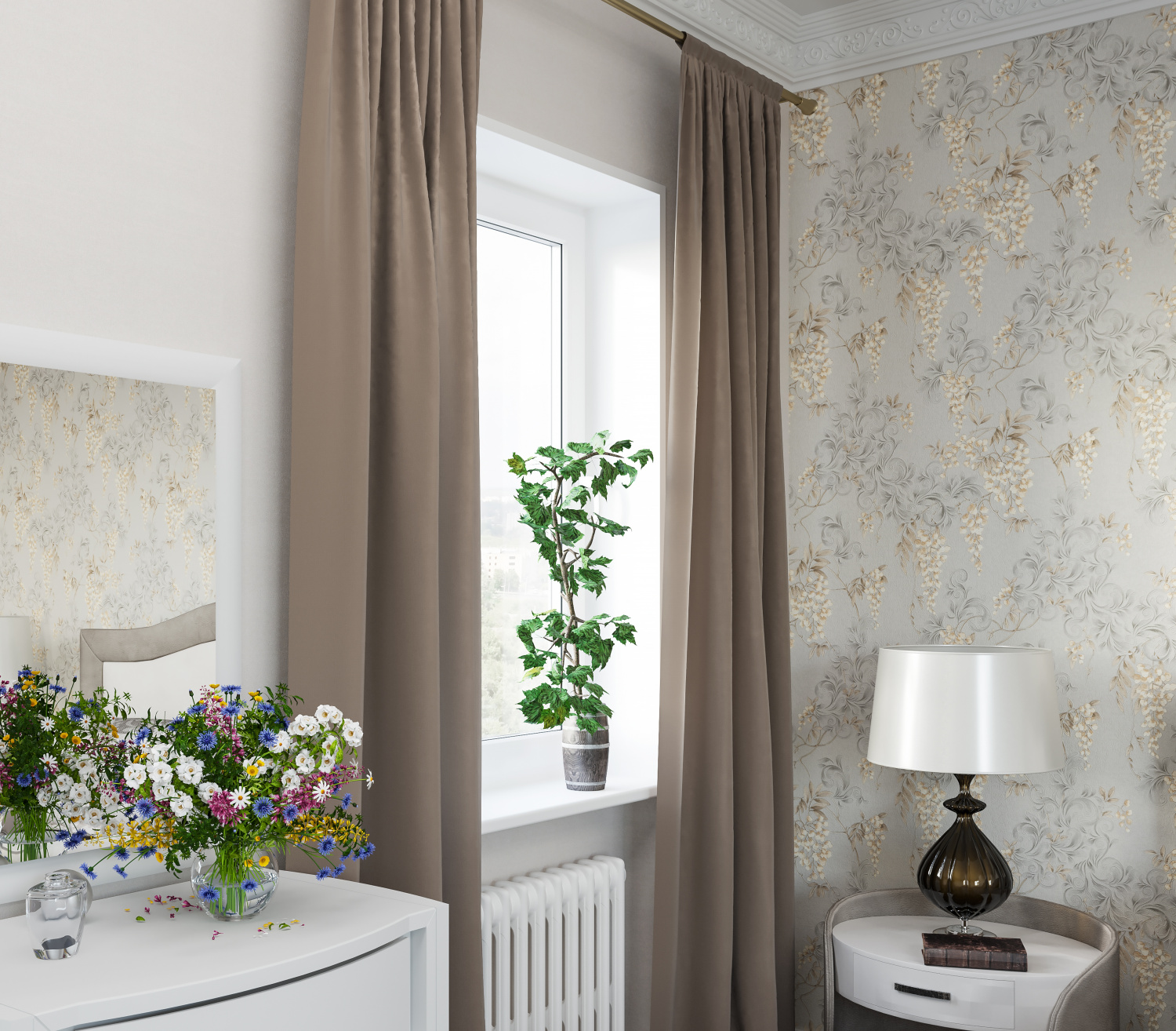 Рулон обоев основа Флизелиновая HC71420-77 Home Color Мин. заказ 8 рулонов HC7142077 - Вид №6
