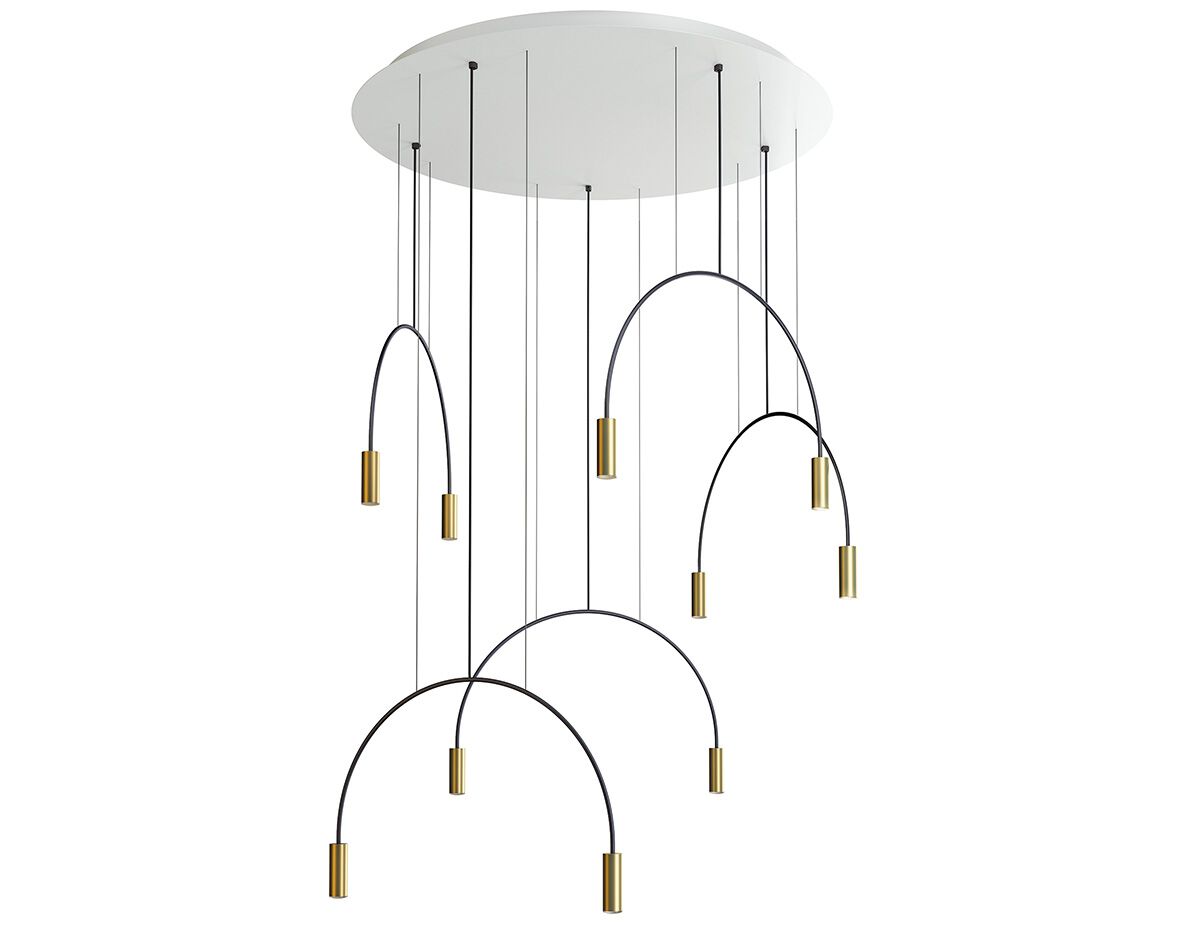 Алюминиевая светодиодная люстра Estiluz Volta ARCH-00092257