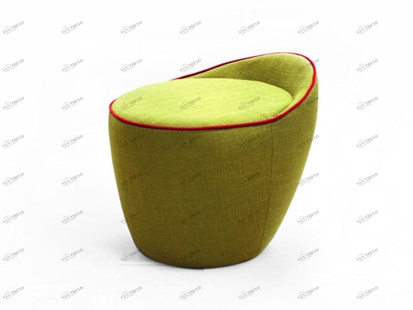 Mytto Круглый пуф с подкладкой из хлопка Larforma sun-id-1492459