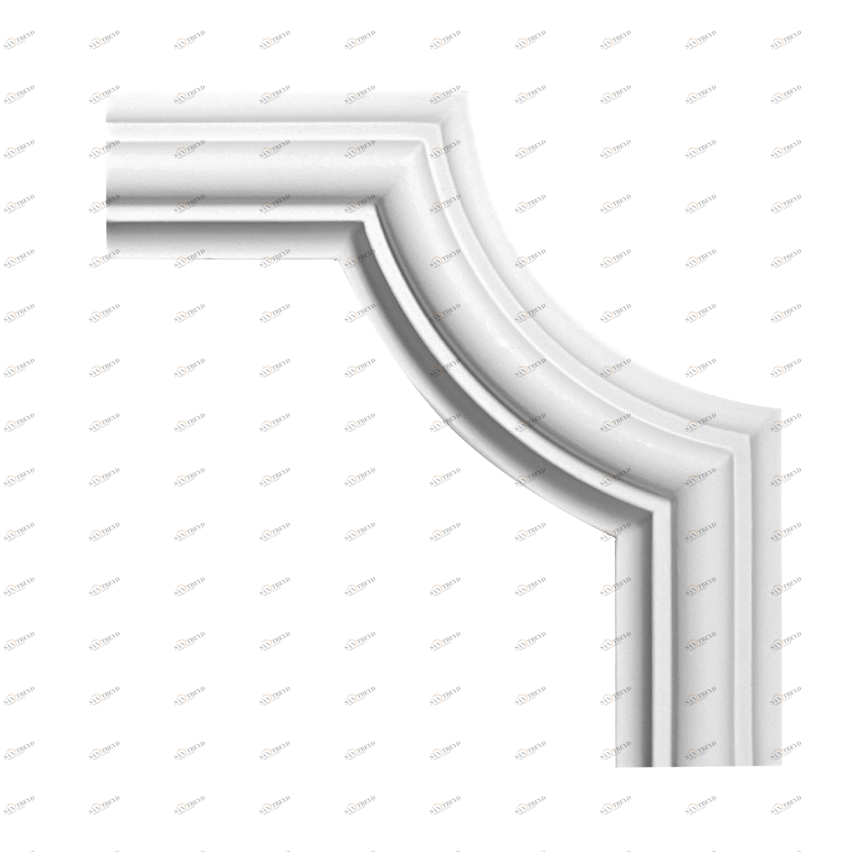 ЕВРОПЛАСТ 1.52.308 Угловой элемент 1.52.308 Пенополиуретан 