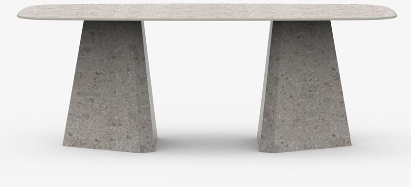 Miter Овальный обеденный стол из керамогранита Alai sun-id-1352366 - Вид №1