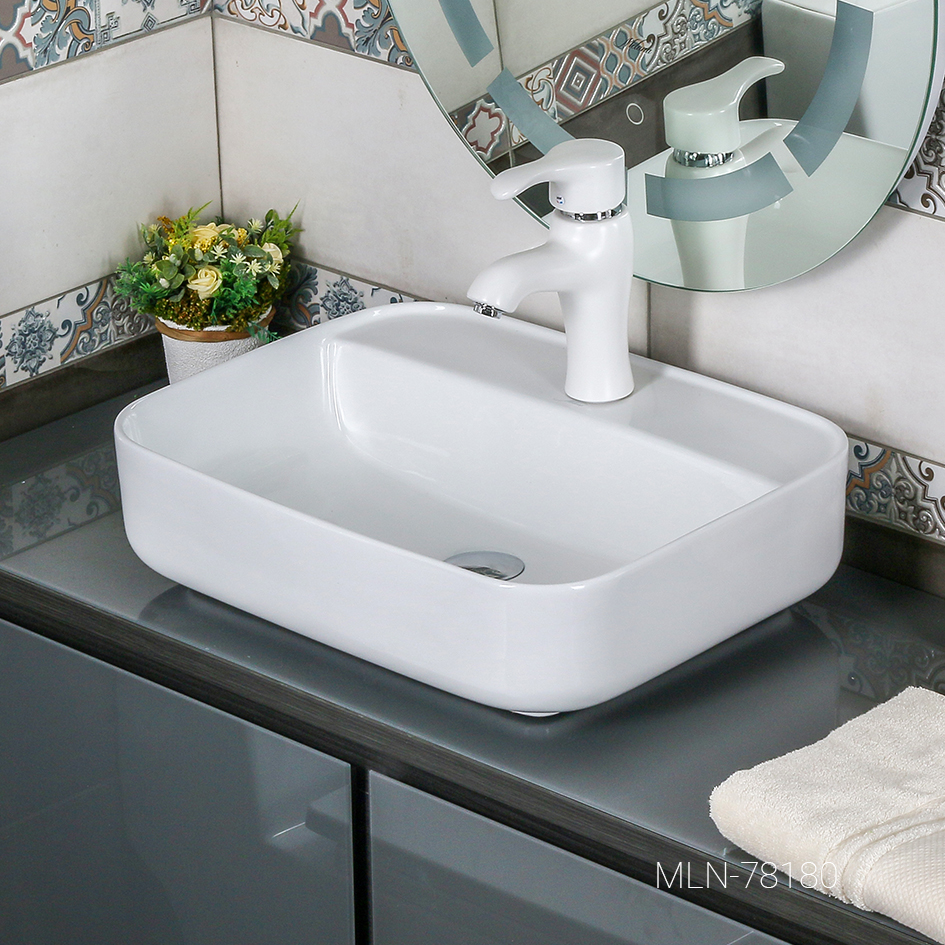 Накладная раковина melana mln-78180 78180-805 - Вид №2