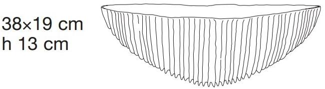Fos Ceramiche Центральное украшение из фарфора Novalis C6-06 - Вид №2