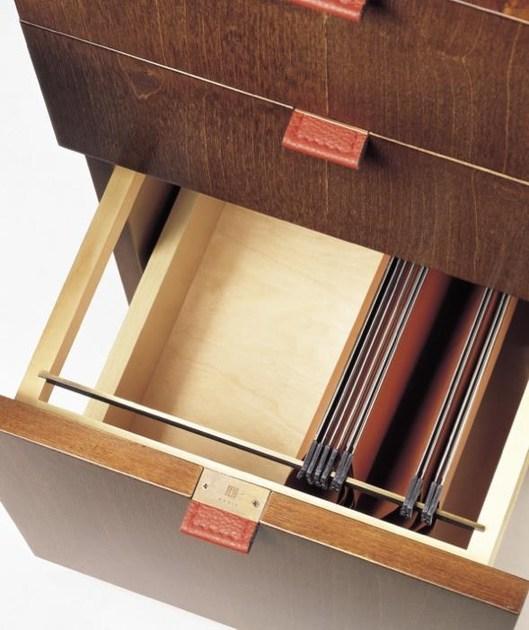 HUGUES CHEVALIER Прямоугольный деревянный стол с ящиками Iconic sun-id-1389844 - Вид №4