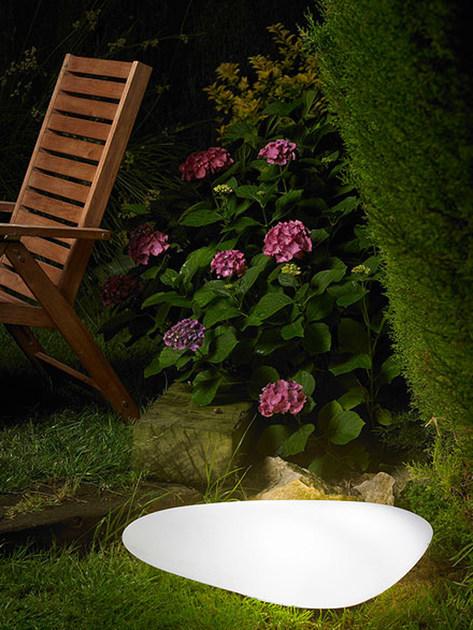 Alma light Напольный светодиодный торшер из полиэтилена Stone sun-id-1466593 - Вид №2