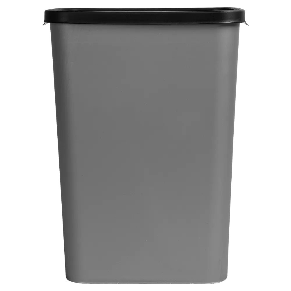 Бак для мусора 20 л Violet полипропилен цвет серый металлик/черный STLM-2050203 - Вид №1