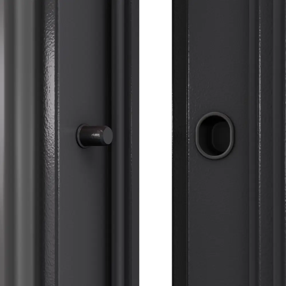 Дверь металлическая Термо РР Стекло, 950 мм, левая, цвет серый TOREX STLM-2129658 - Вид №10