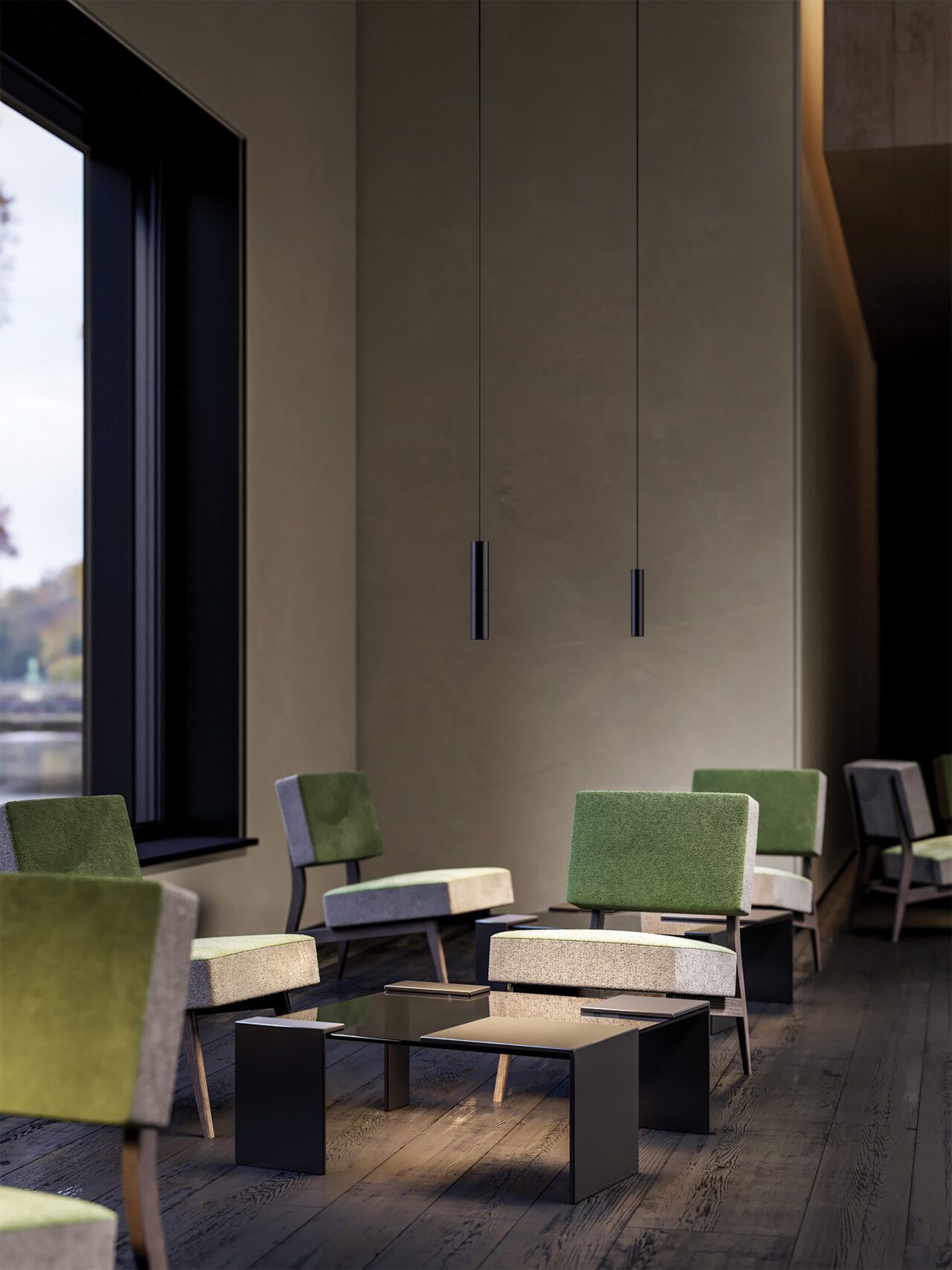 Алюминиевый светодиодный подвесной светильник NEMO TYPE PENDANT ARCH-00149885 - Вид №2