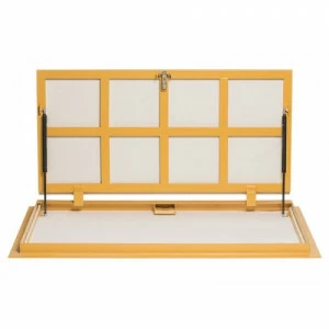 Люк напольный с амортизаторами, самоподъемный 1000X600