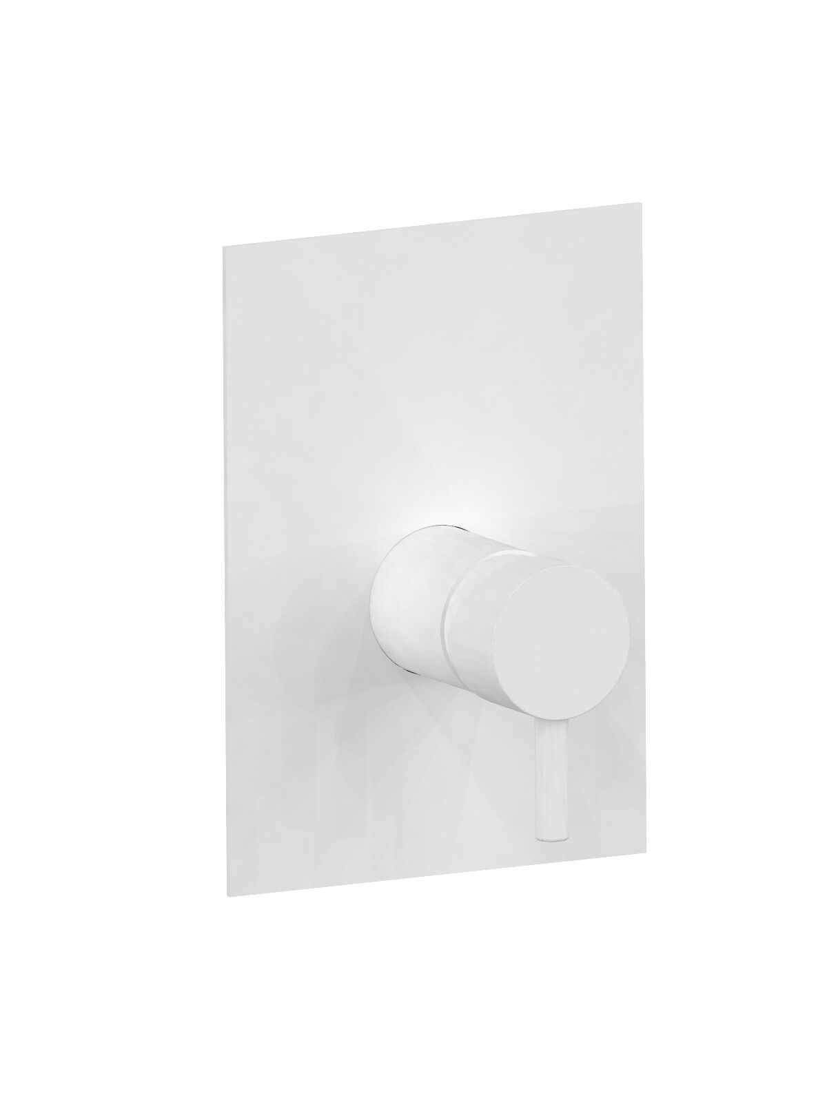 Встраиваемый однорычажный смеситель для душа с пластиной Rubinetterie Frattini Pepe XL ARCH-00136208 - Вид №7