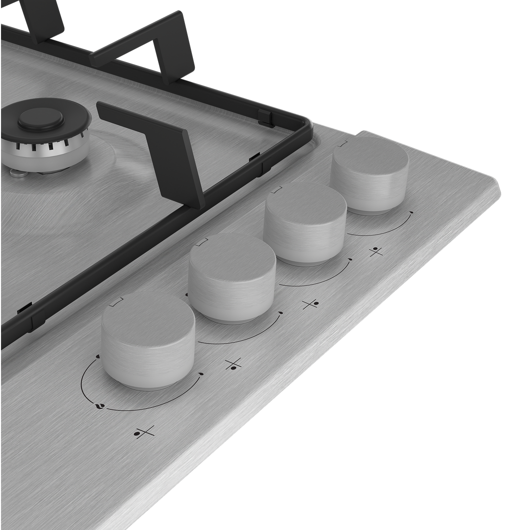 9102982 Газовая варочная поверхность Indesit THPM 641 W/IX/I STDN-0139515 - Вид №4