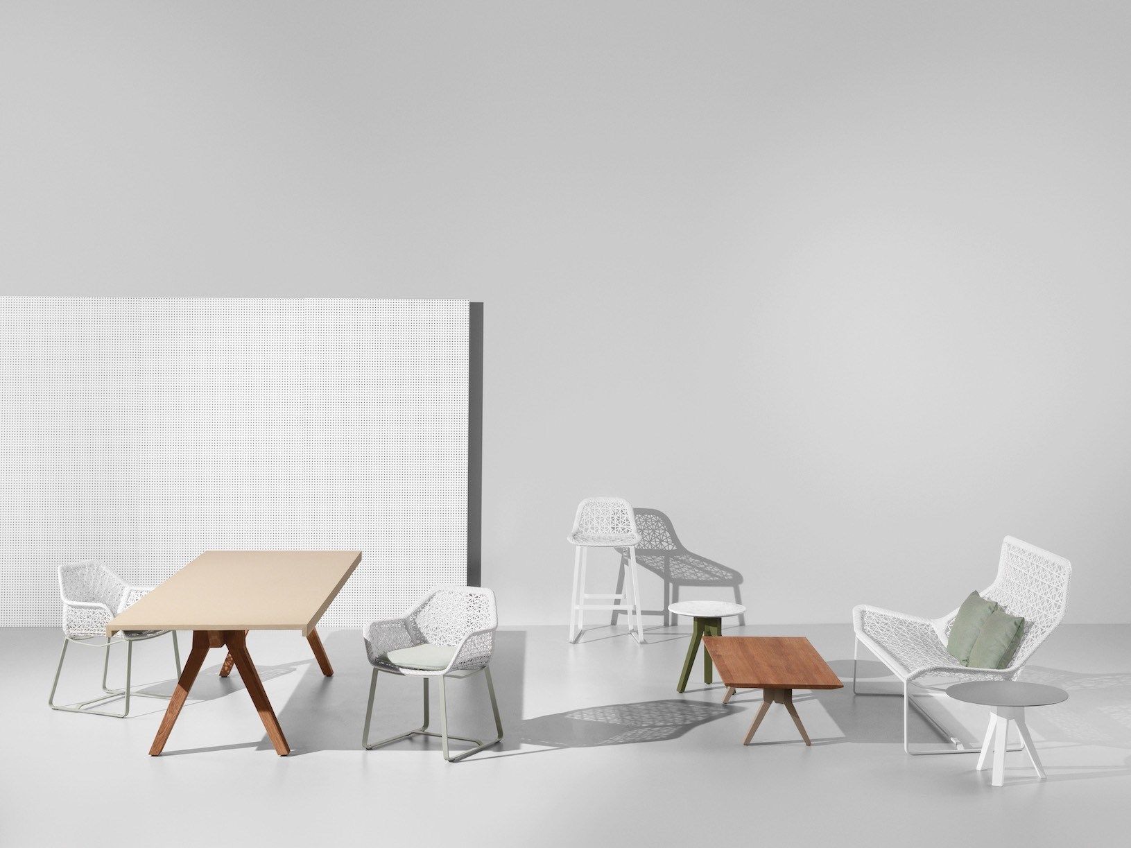 Садовый стул из синтетического волокна Kettal Maia ARCH-00046469 - Вид №1