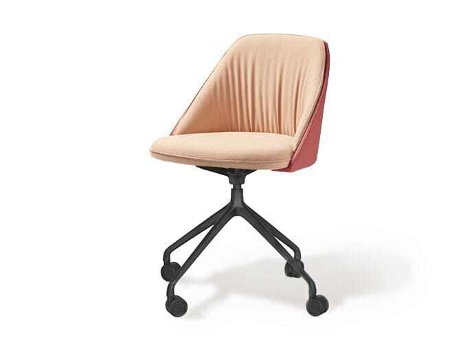 Мягкий тканевый стул с колесами Mobboli Iggy ARCH-00030256 - Вид №1