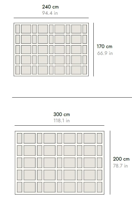 Прямоугольный ковер ручной работы из шерсти Punt Чикаго ARCH-00111326 - Вид №17