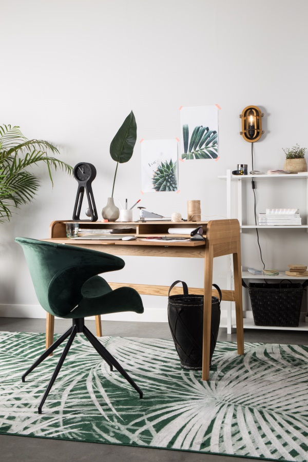 Кресло Mia синее под бархат Zuiver 1200151 - Вид №1