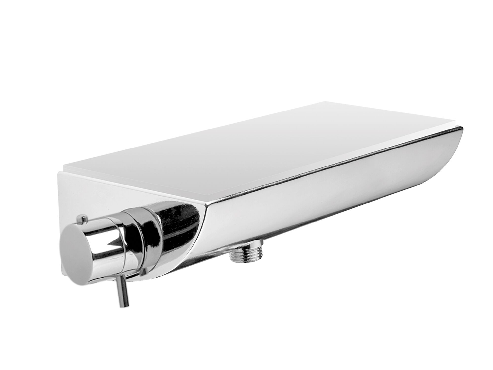 Хром латунь термостатический однорычажный смеситель для душа Bossini Teo ARCH-00065054 - Вид №1