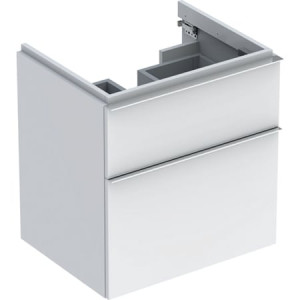 840360000 Шкафчик для раковины Geberit iCon, с двумя выдвижными ящиками Geberit