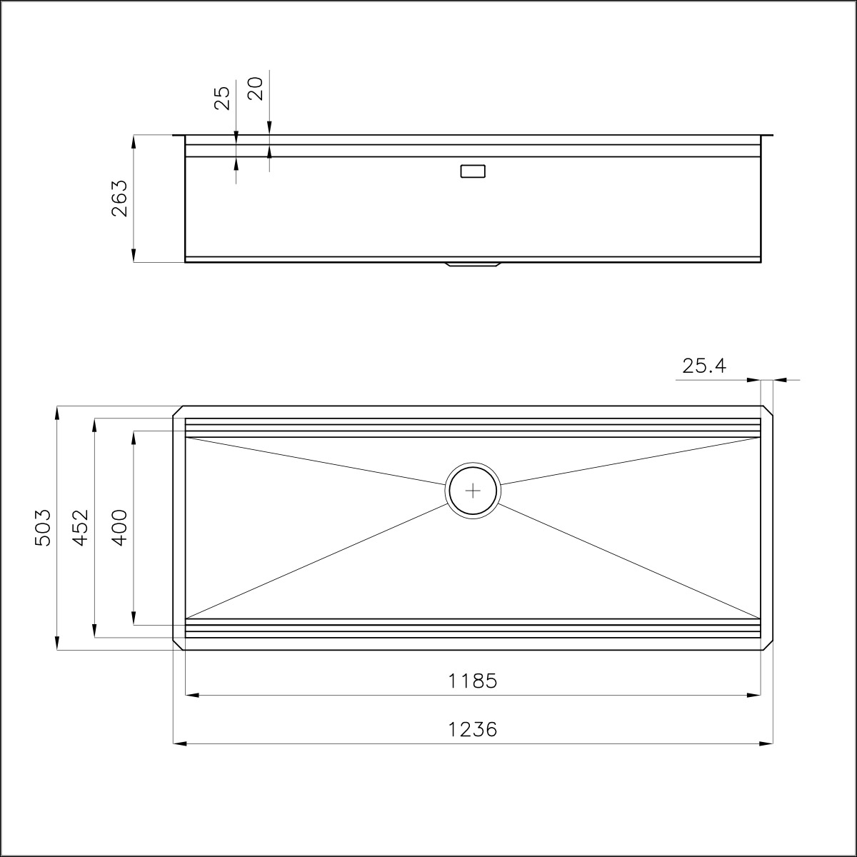 1049859 Раковина Happy Hour Gold - 1049 859 Fosterspa  - Вид №1