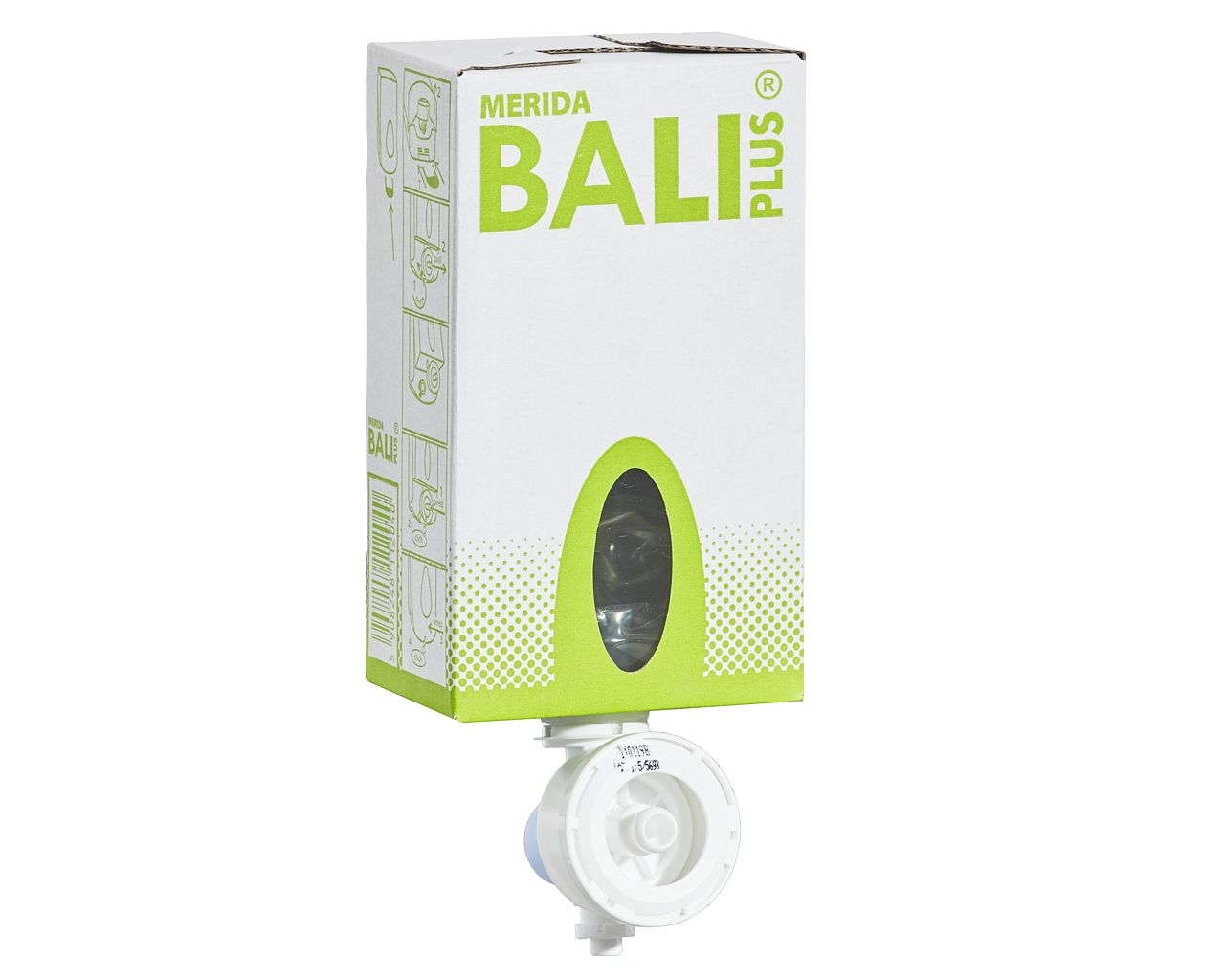 M12P Пенное мыло BALI PLUS, сменный блок 700 г, аромат банана Merida 