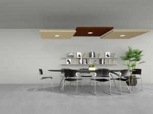 Звукопоглощающая потолочная панель