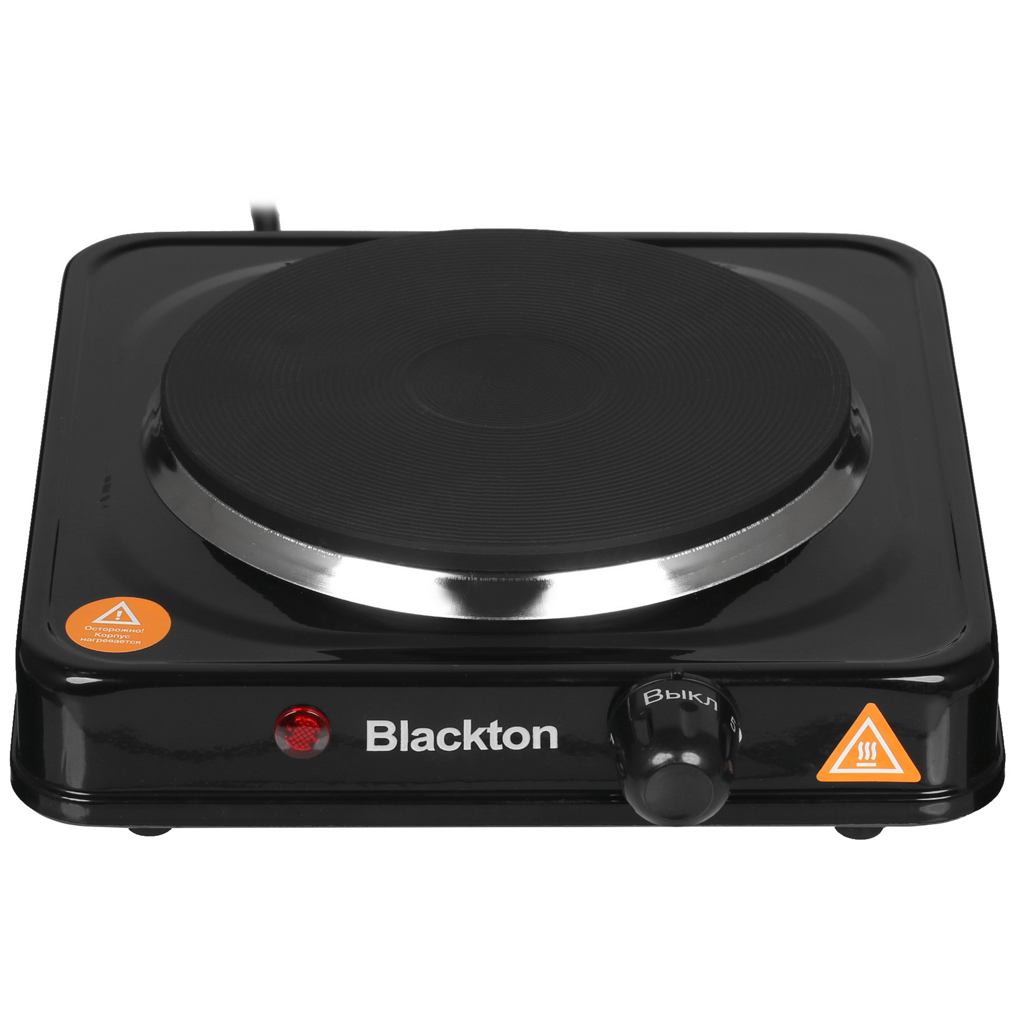 5304990 Плита компактная электрическая Blackton Bt HP114B черный STDN-0132697 - Вид №1