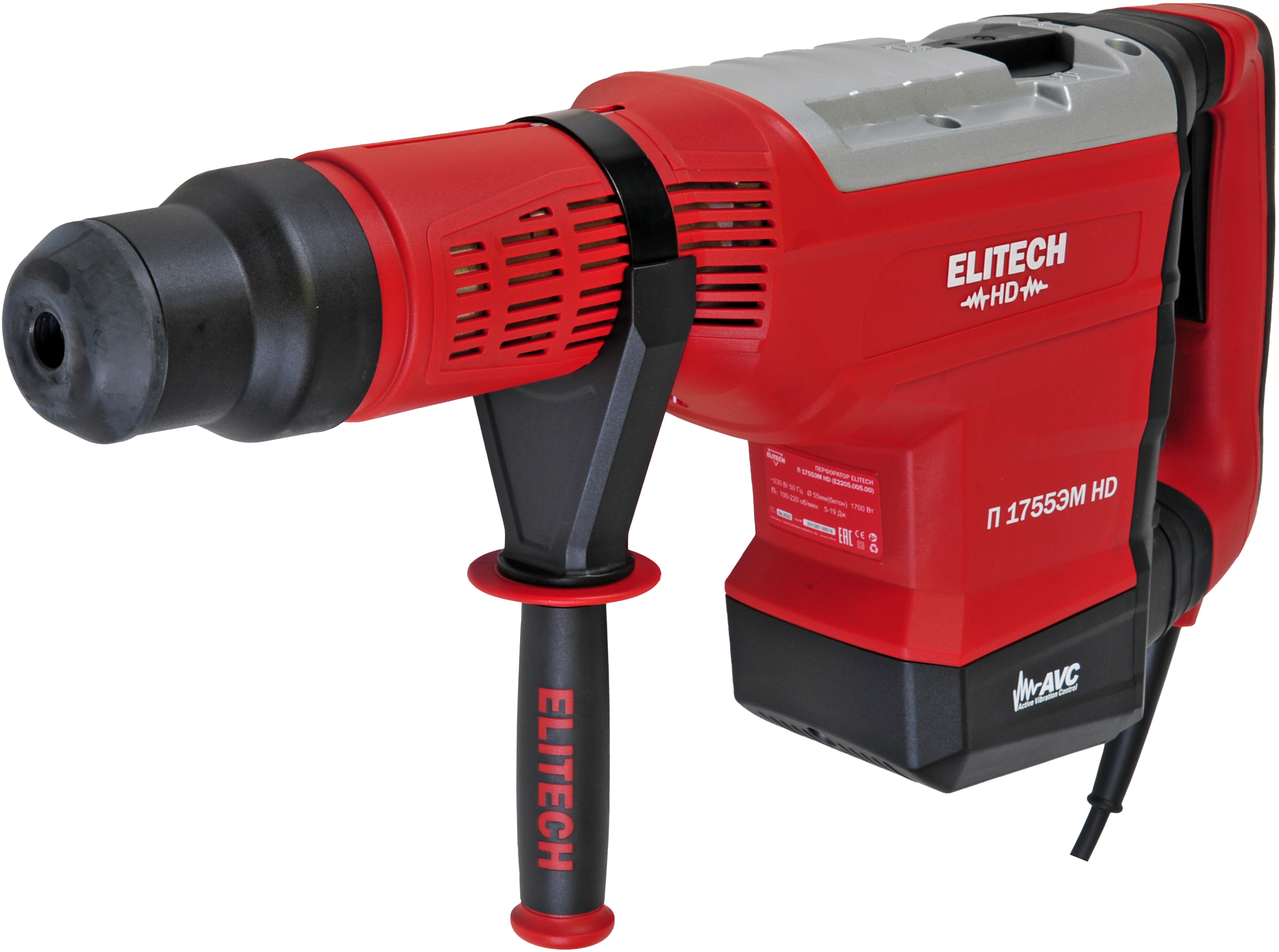 87712137 Перфоратор сетевой SDS-max 1755ЭМ HD E2205.005.00, 1700 Вт, 19 Дж STLM-0075206 ELITECH