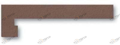 Texture Grain Tropico Zanquin izq. плинтус ступени левая 19*42,4 (1кор/8шт) Venatto 00000027345