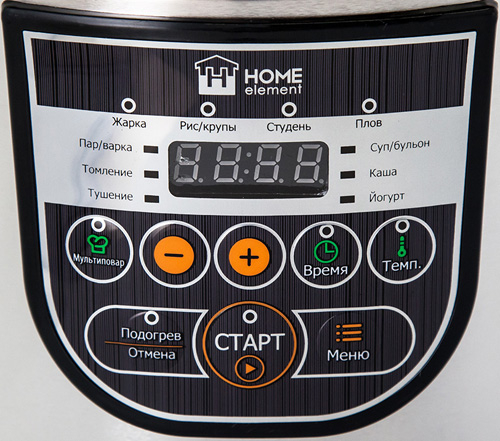 8111897 Мультиварка HOME ELEMENT HE-MC660 серебристый STDN-0094542 - Вид №2