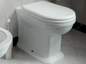 Ef117 Приставной унитаз напольный Белый Ceramica Flaminia Efi Италия