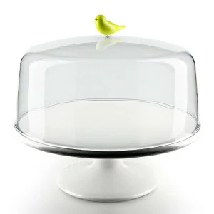 Подставка зеленая для сладостей с крышкой большая Sweet Tweet QUALY  00-3870132 Зеленый