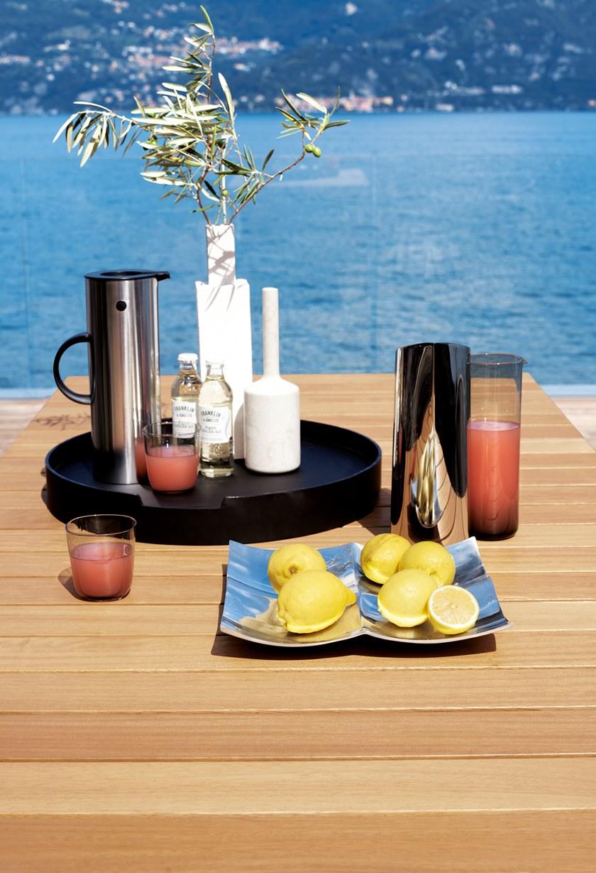 Potocco Прямоугольный садовый стол в ироко Dock 897/tr fix - Вид №6